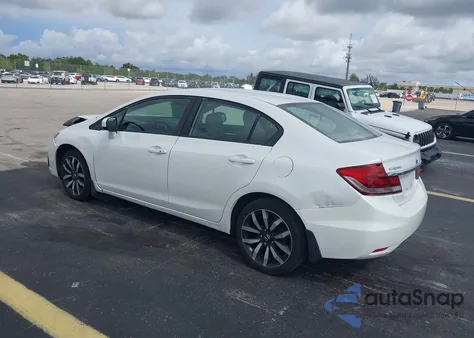 2015 Honda Civic Ex-L из США, поврежденный, VIN 19XFB2F94FE244658